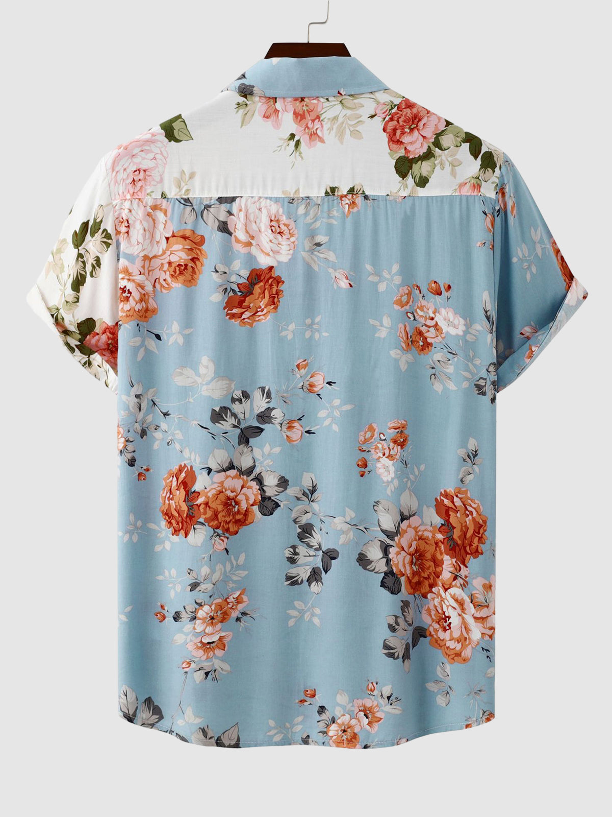 Hen | Hawaiian Floral Short Sleeve Shirt