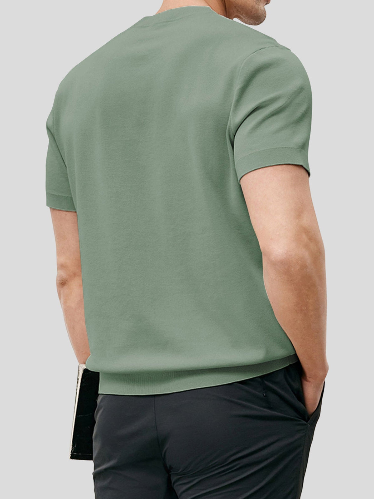 GENT | Short Sleeve Knitted T-Shirt