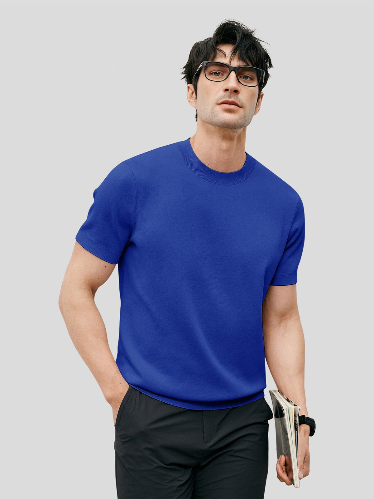 GENT | Short Sleeve Knitted T-Shirt