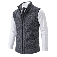 BROM | Knitted Sleeveless Fleece Vest