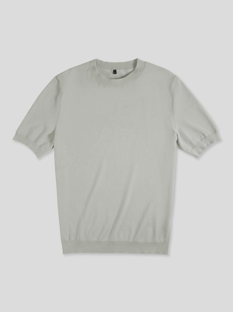 GENT | Short Sleeve Knitted T-Shirt