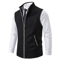 BROM | Knitted Sleeveless Fleece Vest