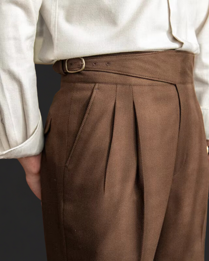 MERA | Pleated Trousers