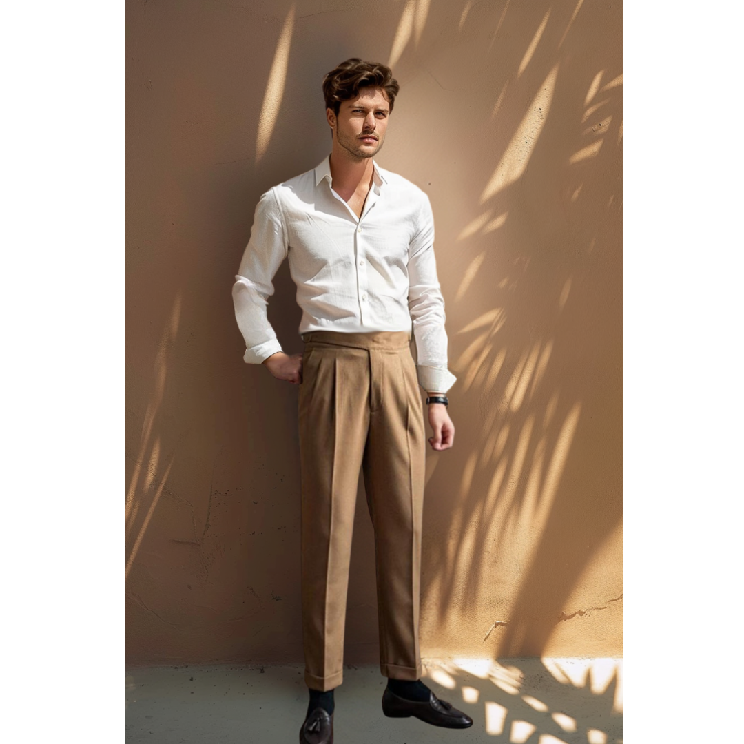 MERA | Pleated Trousers