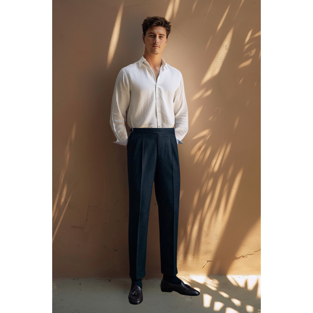 MERA | Pleated Trousers