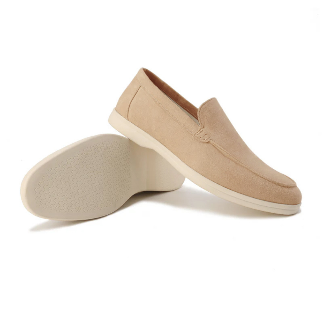 JUN | Old Money Suede Loafers