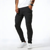 FRANCIS | Stretch Denim Cargo Trousers