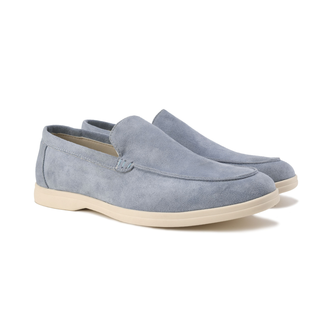 JUN | Old Money Suede Loafers