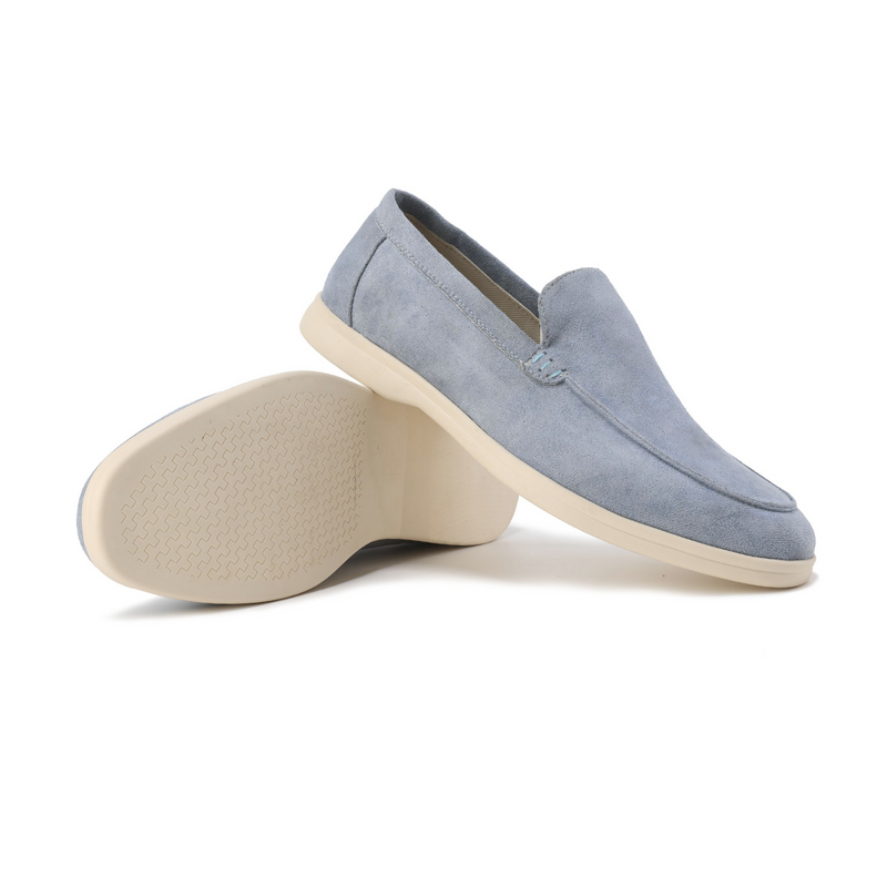 JUN | Old Money Suede Loafers