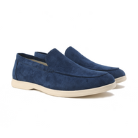 JUN | Old Money Suede Loafers