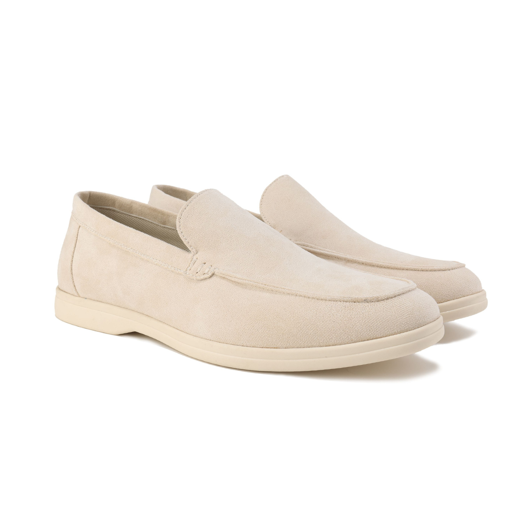 JUN | Old Money Suede Loafers