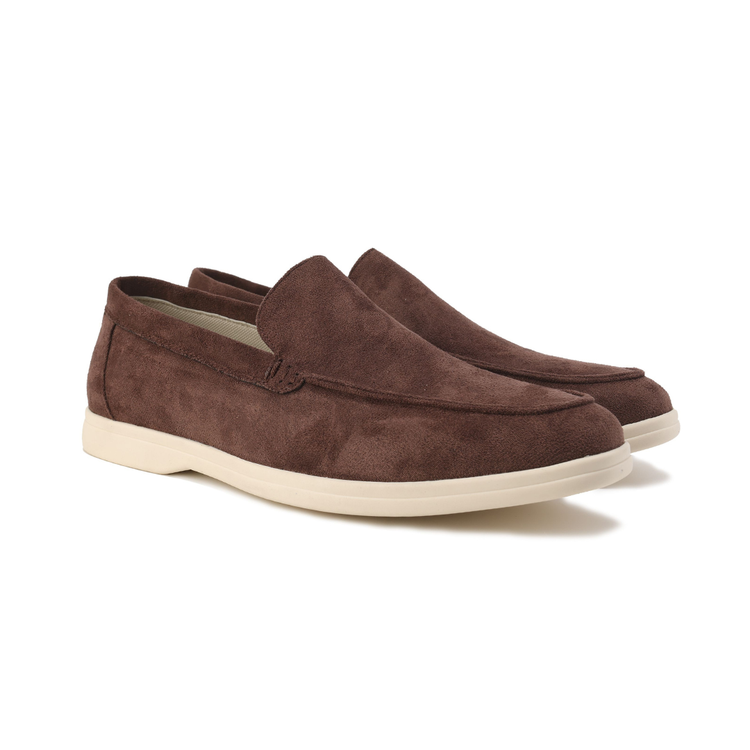 JUN | Old Money Suede Loafers